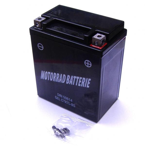 Batterie YTX7L-BS Gel,  Wartungsfrei