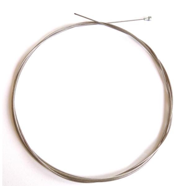 Inner cable for brake 1.5 x 1250 mm, stainless steel with pear nipple
