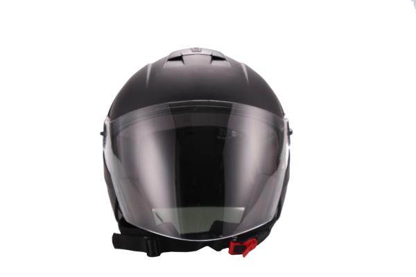 Open face helmet Vito Palermo, matt black, Size M