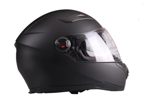 Integralhelm VITO Falcone, schwarz matt, Größe: L
