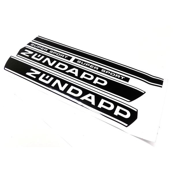 Tank emblem set ZÜNDAPP Super Sport 5-piece
