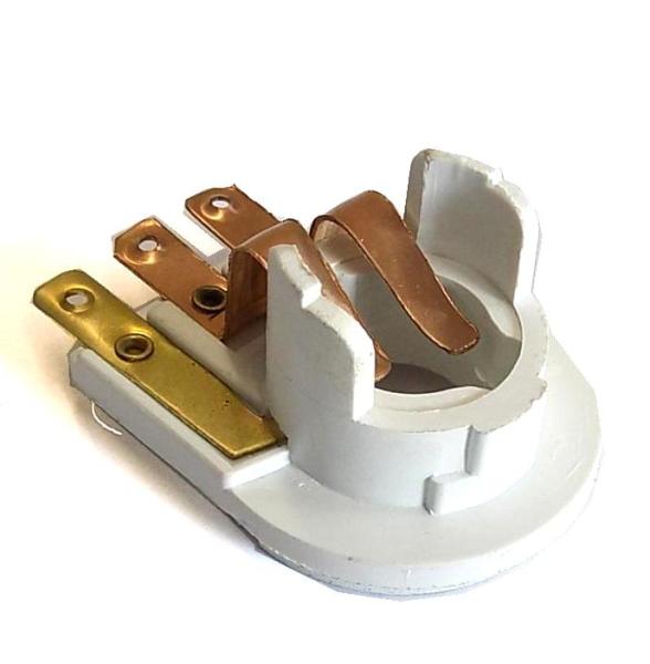 Lampenfassung, Bilux, für Sockel BAX15D