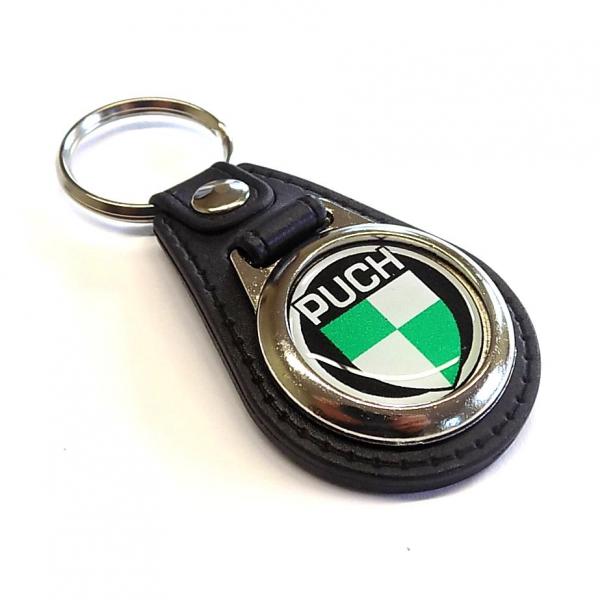 Key ring with PUCH emblem, black