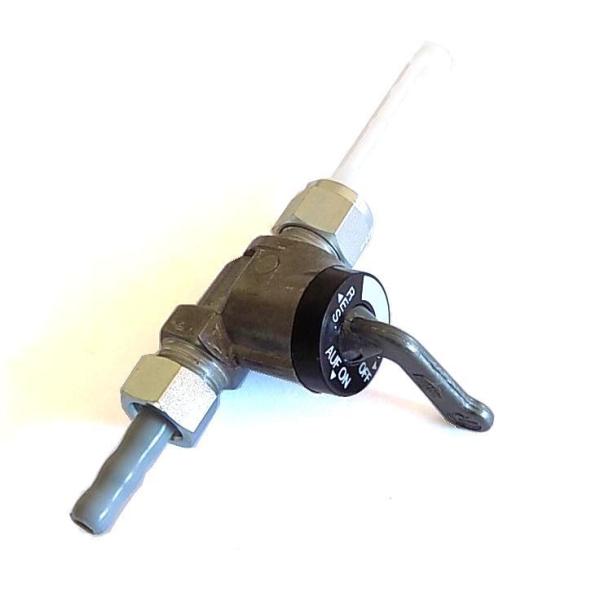 Fuel tap M12x1, outlet below, Karcoma