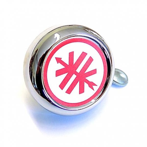 Glocke Kreidler mit Logo rot/weiss