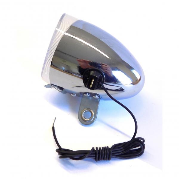 Bicycle headlight, classic shape