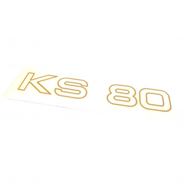 Transfer ZÜNDAPP KS80, gold