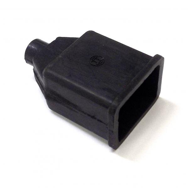 Rubber cap for plug