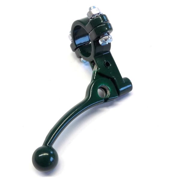 Decompression lever aluminum, green