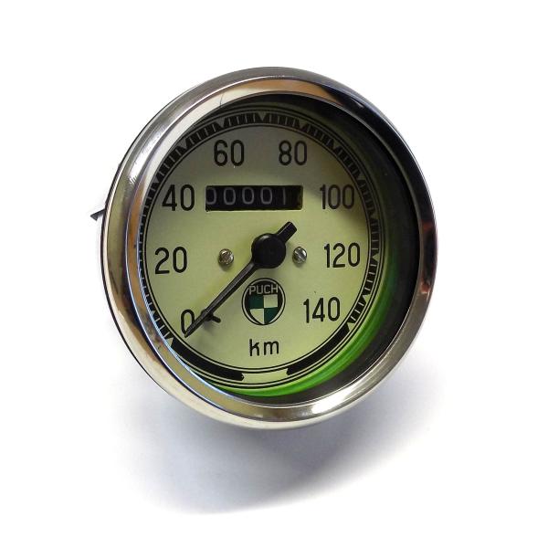 Tachometer ø 80 mm / 140 km/h, PUCH