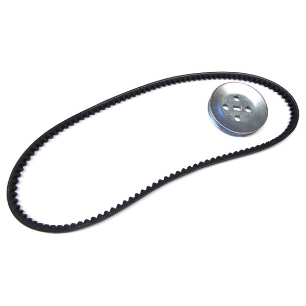 V-belt with pulley ø 80 mm, PIAGGIO Ciao