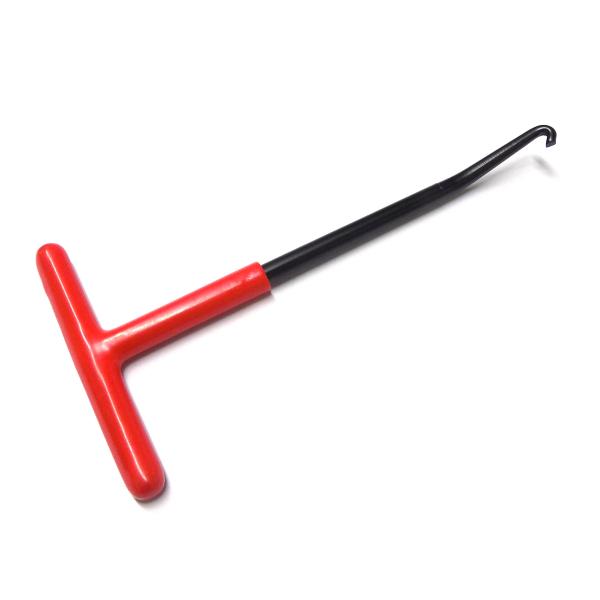 Hook for tension spring assembly