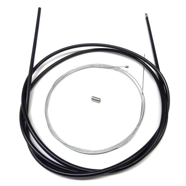 Throttle cable universal, black