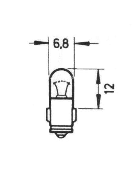 Glühlampe 6V 1,2W