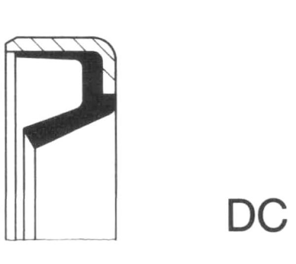 Shaft seal 12 x 18 x 3 DC