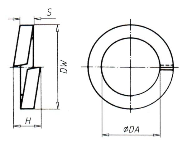 DIN 7980 - Federringe