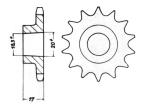 Kettenritzel 218 - 11 Zähne