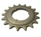 Sprocket 1/2 x 1/8 ", cranked, 17 teeth