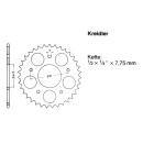 Chain sprocket 438 - 36 teeth, KREIDLER