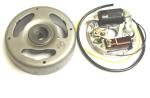 Ignition anchor plate w. Flywheel 90mm 6V 17W, counterclockwise