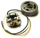 Anchor plate with Flywheel wheel 80mm 6V 17W clockwise