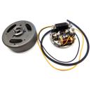 Ankerplatte m. Polrad 80mm 6V 17W linksdrehend