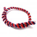 Hub cleaning ring moped, red / white / blue