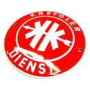 Tin Sign Enamel "KREIDLER DIENST"