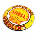 Tin sign enamel SHELL Motor Oil Gasoline
