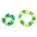 Hub cleaning ring set nylon green/yellow